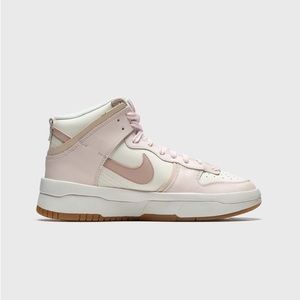 Nike dunk high up sail pink